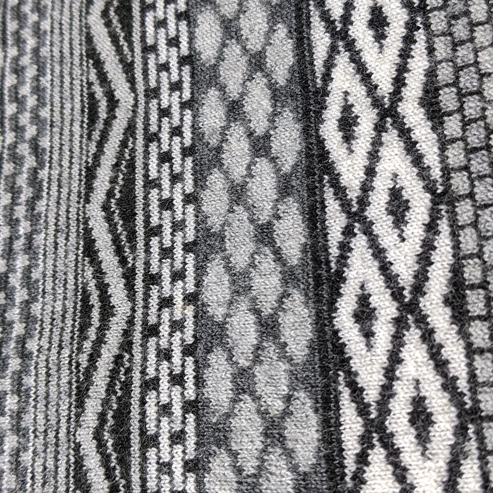 Worn Once Krimson Klover -Title Nine Pullover Sweater- Black, Gray & White XS - Picture 9 of 13
